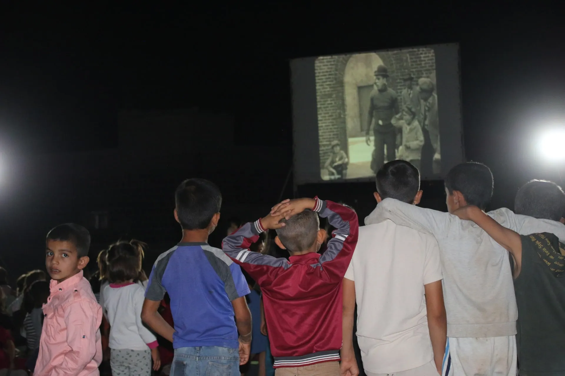 Filmstill aus The Traveling Cinema